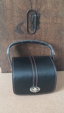 Petit sac à main cuir noir neuf