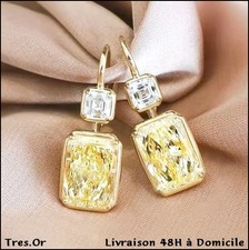 Boucles d'Oreille CITRINE &