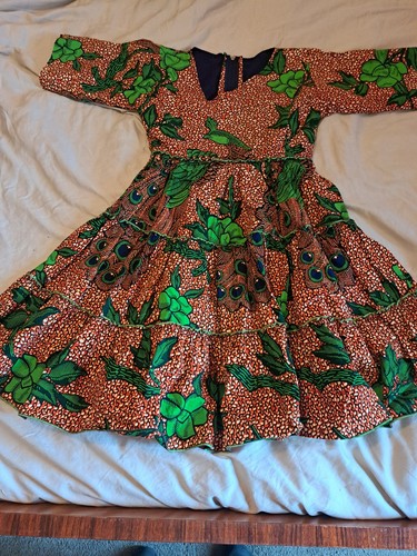 Robe africaine enfant wax - en,