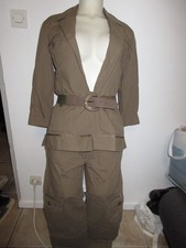 Tailleur pantalon kaki