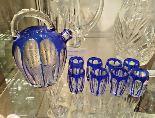 Carafe verres cristal - et, 8