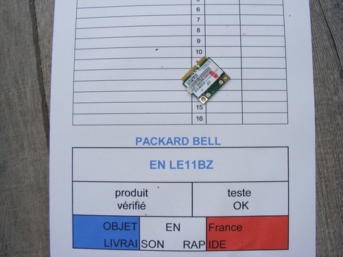 Carte wifi pour packard bell - carte,