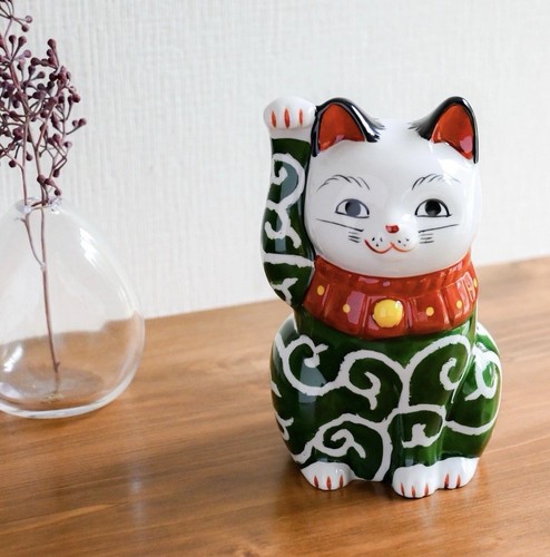 Chat chanceux japonais vintage