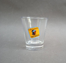 Verre à café créole Négrita en verre rhum publicitaire logo