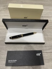Stylo MontBlanc Meisterstuck Classique Doré, Grand Modèle, 145