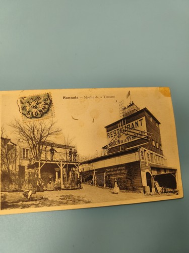 Ancienne carte postale animée