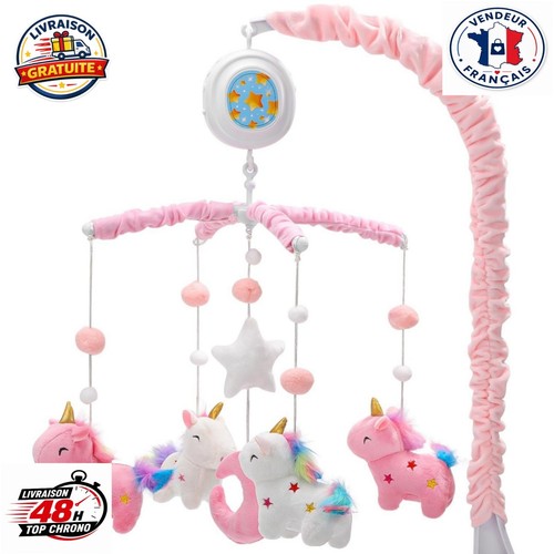 Mobile lit bébé licorne - de,