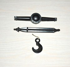 BIG JIM - essieux crochet ORIGINAUX - JEEP - Safari / spy 004 - 1978 MATTEL