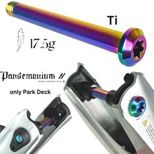 Fantic26 Vis de Titane pour Scooter Deck Ethic DTC Pandemonium V2 Essieu Arrière