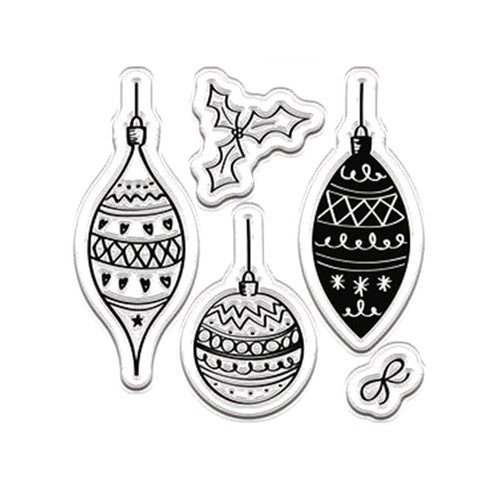 Tampons transparents boules - 5,