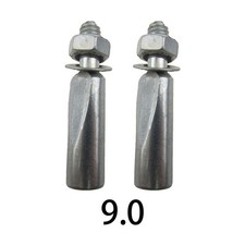 Bicyclette Vélo Bicyclette Broches Cyclisme SPORTS Fixé Court Acier 2 Pcs