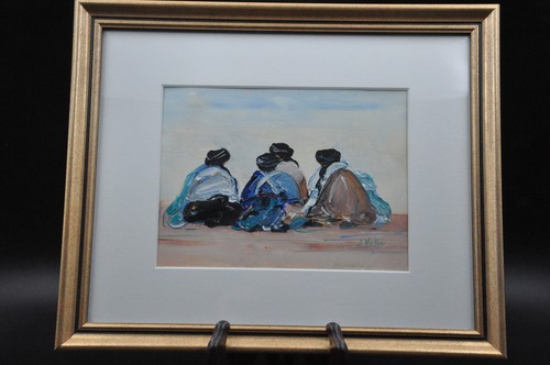 Tableau encadré peinture - de,