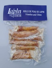 Rouleaux de peau de lapin