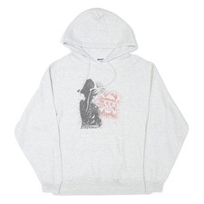 JERZEES Homme Hoodie Gris M