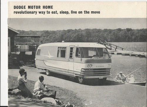 1963 dodge motor home brochure - motor,