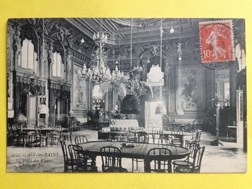 Cpa aix les bains - aix,