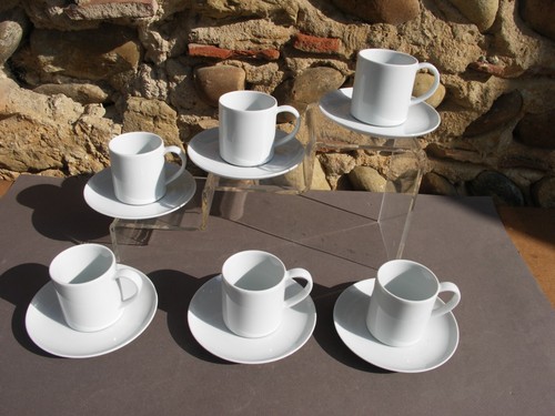 Tasses café expresso en - 6, à