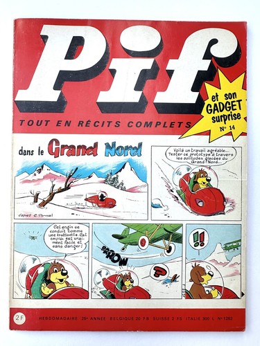 Pif gadget 1969 - de, jeux
