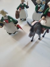 LOT 4 FIGURINES PLASTIQUES BECASSINE PLAYSTOL 96 HACHETTE LANGUEREAU 2002