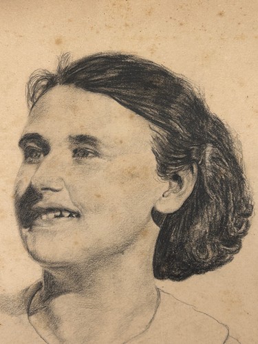 1943 dessin original crayon - 1943,