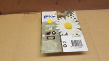 CARTOUCHE D'ENCRE IMPRIMANTE EPSON JAUNE YELLOW N° 18 XP30-XP102-XP202-XP205