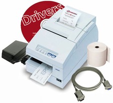 Imprimante de Tickets Caisse Epson TM-H6000II Avec Câble Rouleau Windows 2000 XP