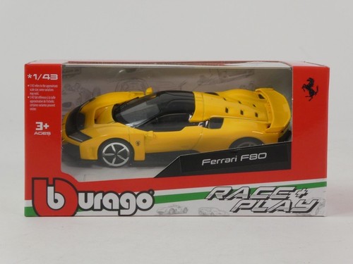 Burago ferrari f80 jaune 2024 - f80,