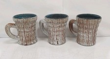 3 mugs verre tasse accolay
