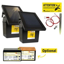 Clôture de pâturage appareil de pâturage clôture électrique batterie...