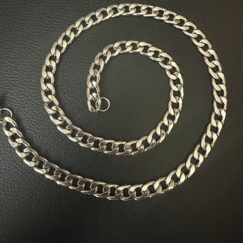 Chaîne maille gourmette acier