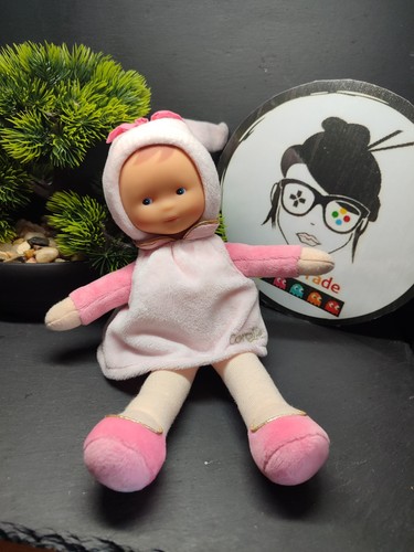 Doudou peluche poupée corolle - poupée,