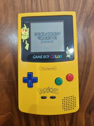 Gameboy color édition limited - color,