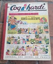 COQ HARDI Reliure éditeur n°13 1949 ( N° 160 à 172 ) Marijac
