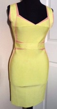 NEW AUTHENTIC HERVE LEGER LIME