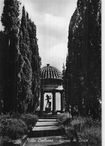 Italie ravello villa cimbrone - italie,