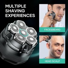 Lame Kensen Remplaçable Rasoir S15 Tête Magnétique 6D Acier Inoxydable Étanche