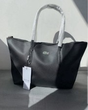 sac a main lacoste noir taille L