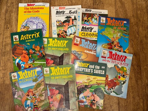 Asterix adventure lot - of, 10