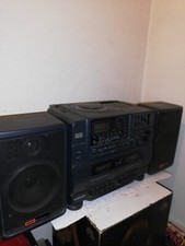 Poste radio double lecteur - radio,