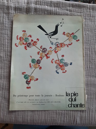 Pub presse ancienne pie - ancienne,