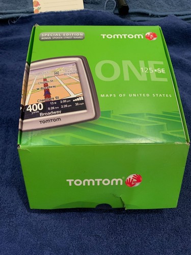 Tomtom one 125 gps with - gps, box