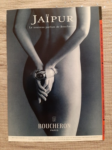 Publicité papier parfum - publicité,