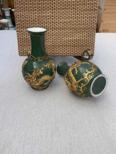 Deux vases chinois - chinois, dragon