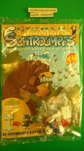 Figurine schtroumpf la - la, à
