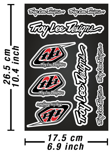 Troy lee designs decals - lee,