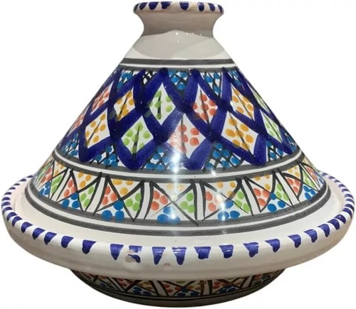 Tajine tunisien céramique - tunisien, en