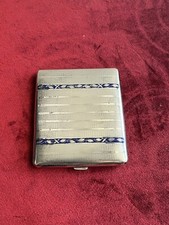 étui à cigarettes Boîte En Métal Argenté Alpaca