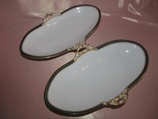 Lot de 2 raviers début XXème