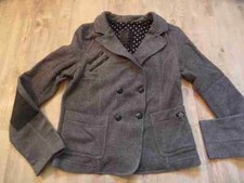 IKKS beau blazer polaire gris