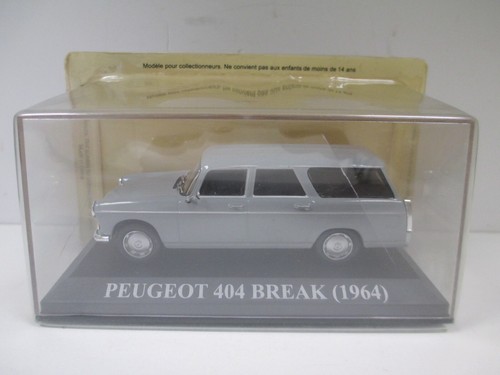 Peugeot 404 break - peugeot, gris